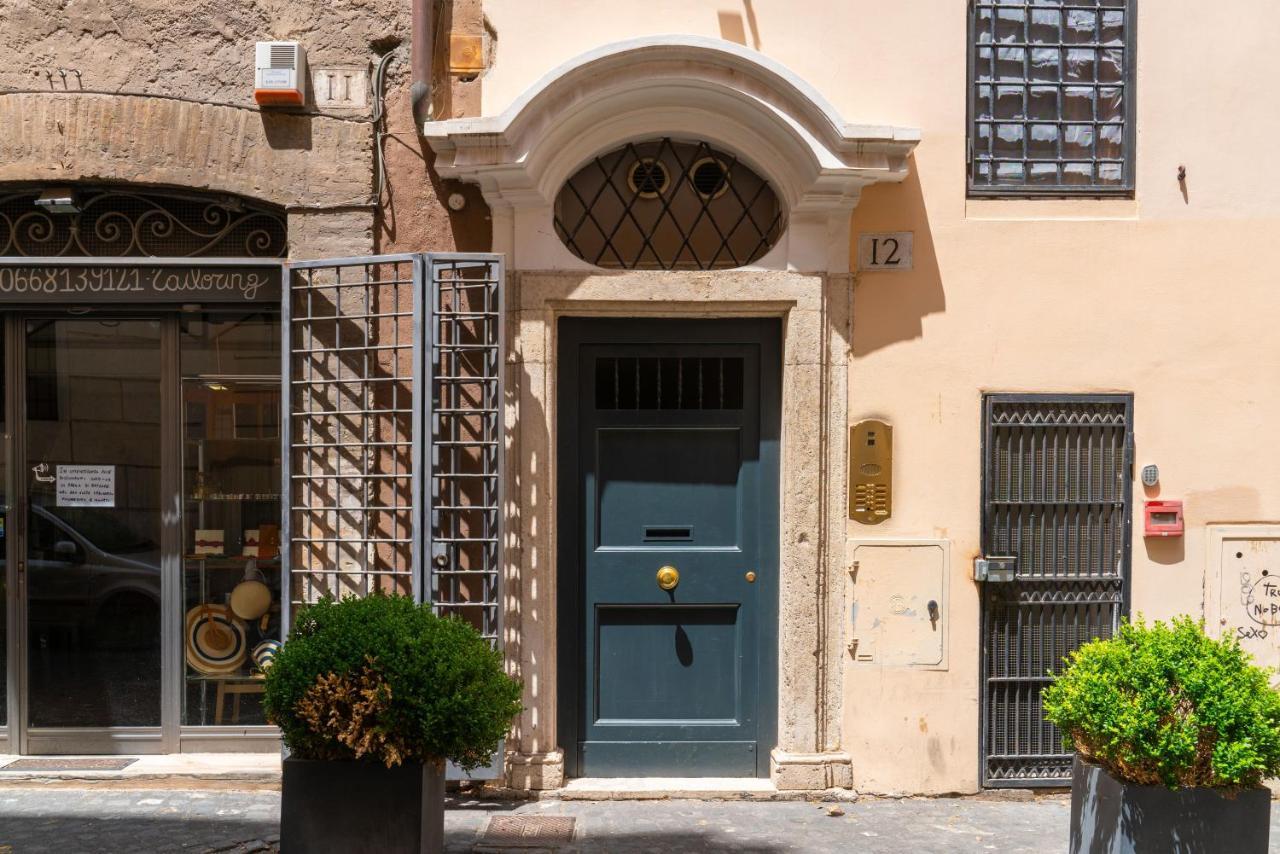 Domus Quiritum Charming, Appartamento D'Epoca A Campo De' Fiori Rome Luaran gambar